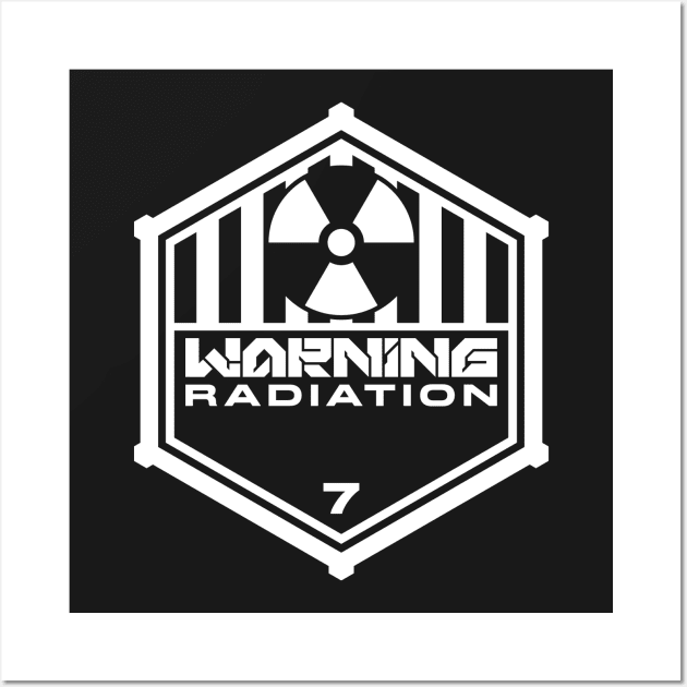 Warning: Radiation Wall Art by TerminalDogma